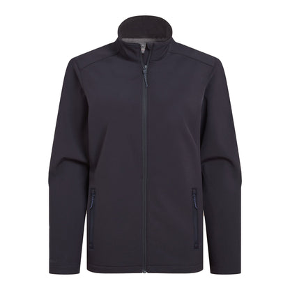 Dark Navy - Front - Craghoppers Womens-Ladies Expert Basecamp II Soft Shell Jacket