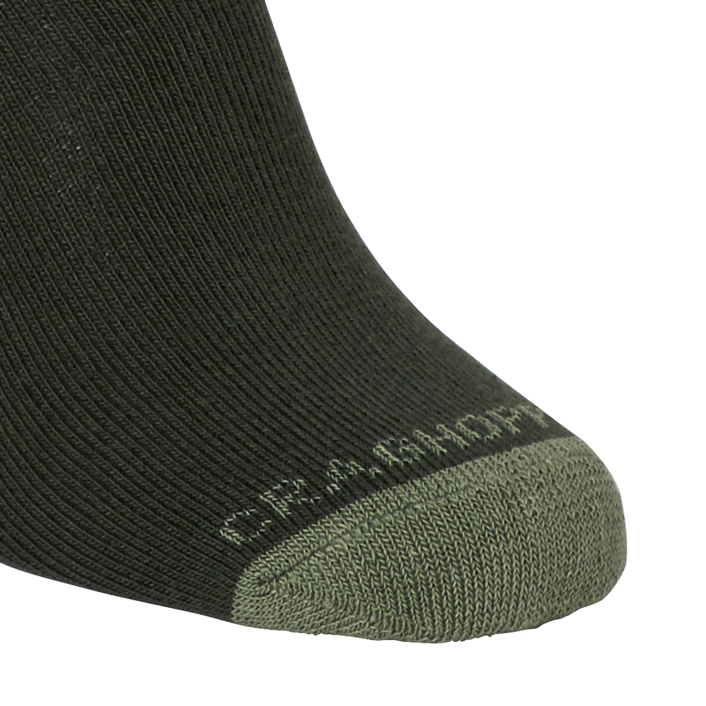 Parka Green-Dry Grass - Side - Craghoppers NosiLife Mens Insect Repellent Travel Socks