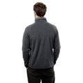 Black Pepper Marl - Side - Craghoppers Mens Selby Half Zip Fleece Top