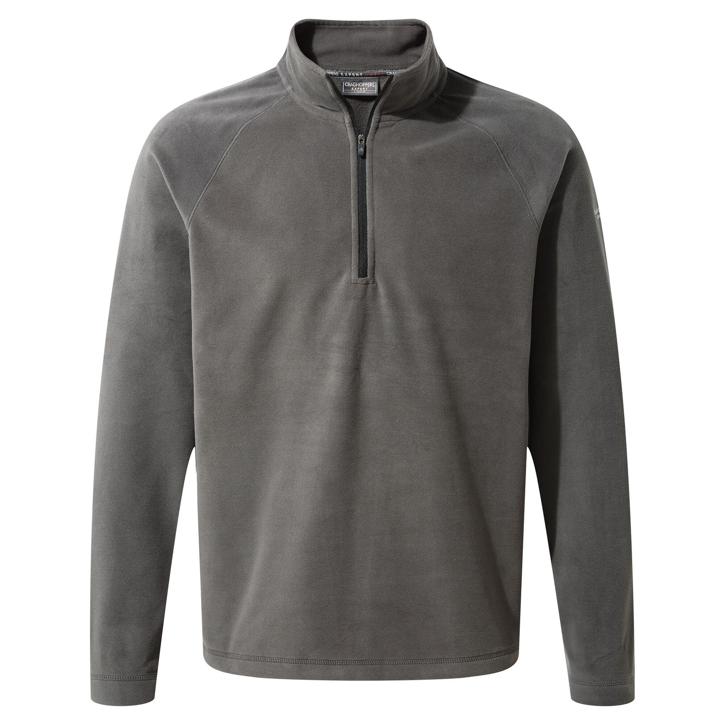 Granite - Front - Craghoppers Mens Expert Basecamp Half Zip Microfleece Top