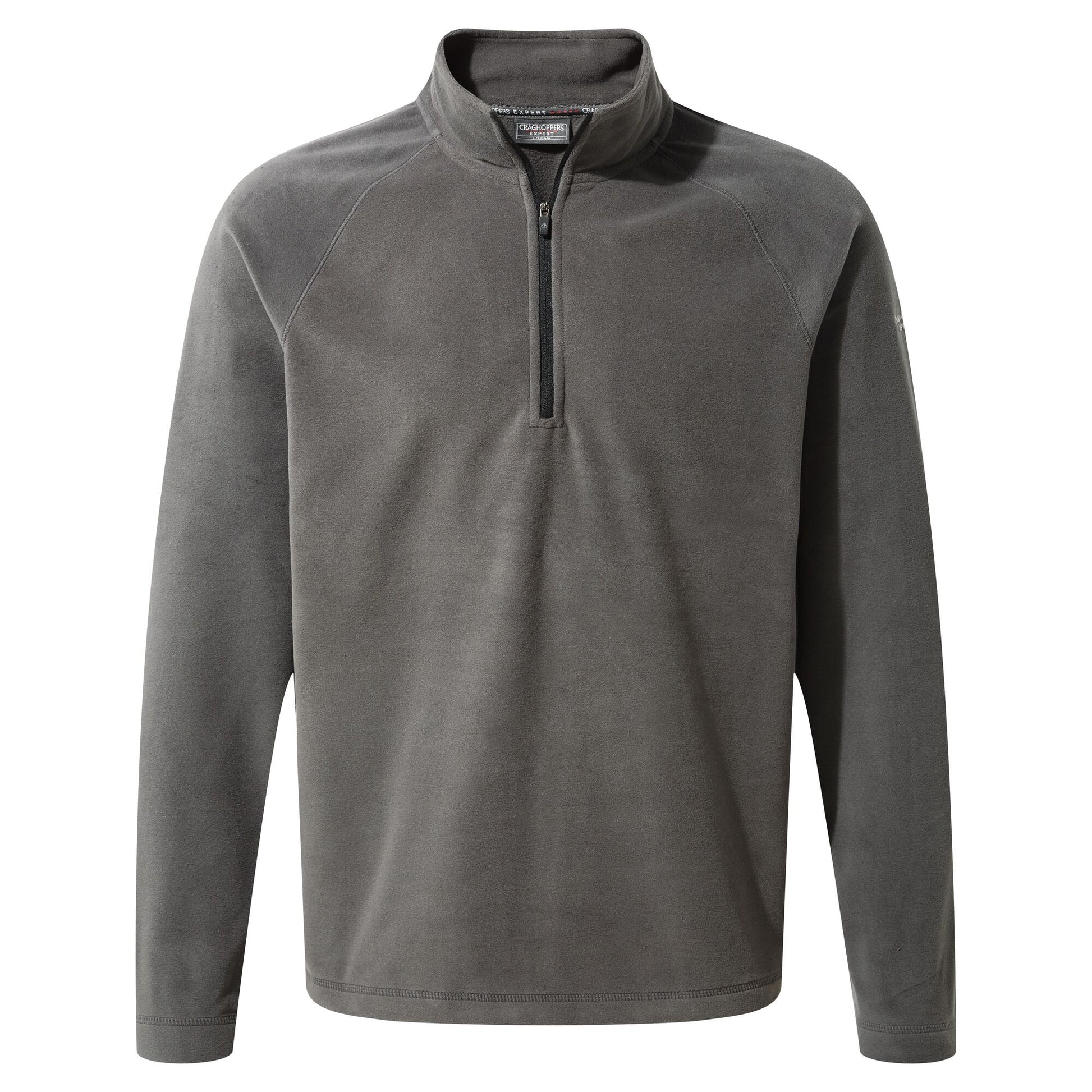 Granite - Front - Craghoppers Mens Expert Basecamp Half Zip Microfleece Top