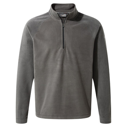 Granite - Front - Craghoppers Mens Expert Basecamp Half Zip Microfleece Top