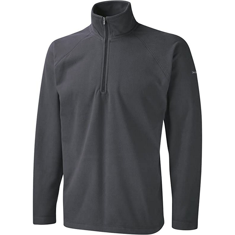 Granite - Side - Craghoppers Mens Expert Basecamp Half Zip Microfleece Top