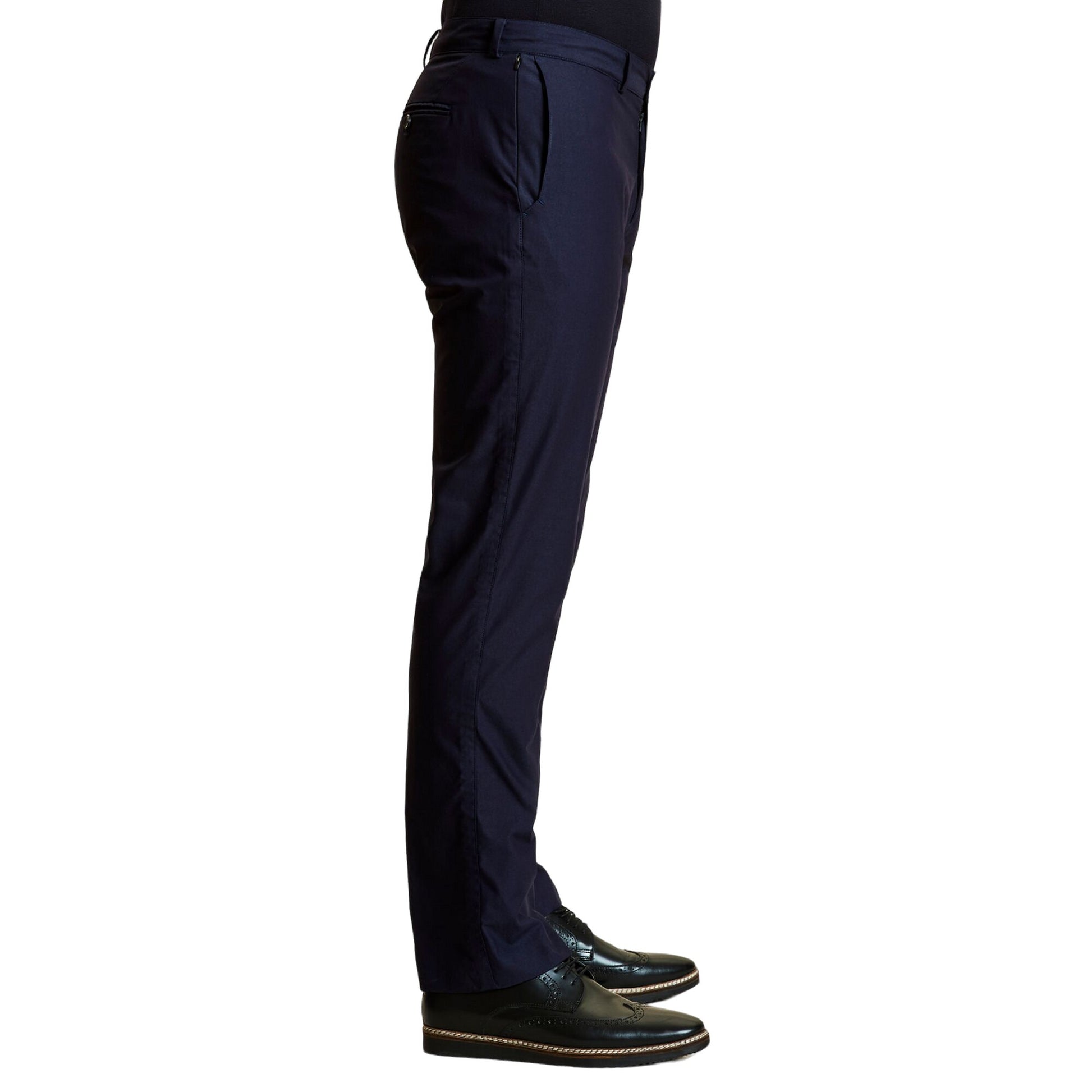 Midnight Blue - Side - Craghoppers Mens NosiLife Lincoln Trousers