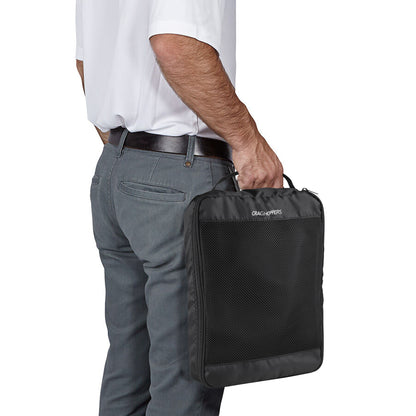 Black - Side - Craghoppers Dry Packing Cube Travel Bag