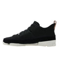 Black - Lifestyle - Clarks Mens Trigenic Flex Leather Trainers