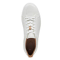 White - Pack Shot - Clarks Womens-Ladies Un Maui Lace Leather Trainers