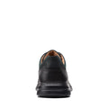 Black - Side - Clarks Mens Un Brawley Lace Leather Shoes