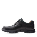 Black - Lifestyle - Clarks Mens Un Brawley Lace Leather Shoes