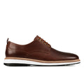 Tan - Back - Clarks Mens Chantry Walk Leather Formal Shoes