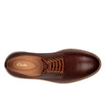 Tan - Pack Shot - Clarks Mens Chantry Walk Leather Formal Shoes