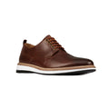 Tan - Front - Clarks Mens Chantry Walk Leather Formal Shoes