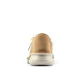 Taupe - Side - Clarks Mens Origin Leather Casual Shoes