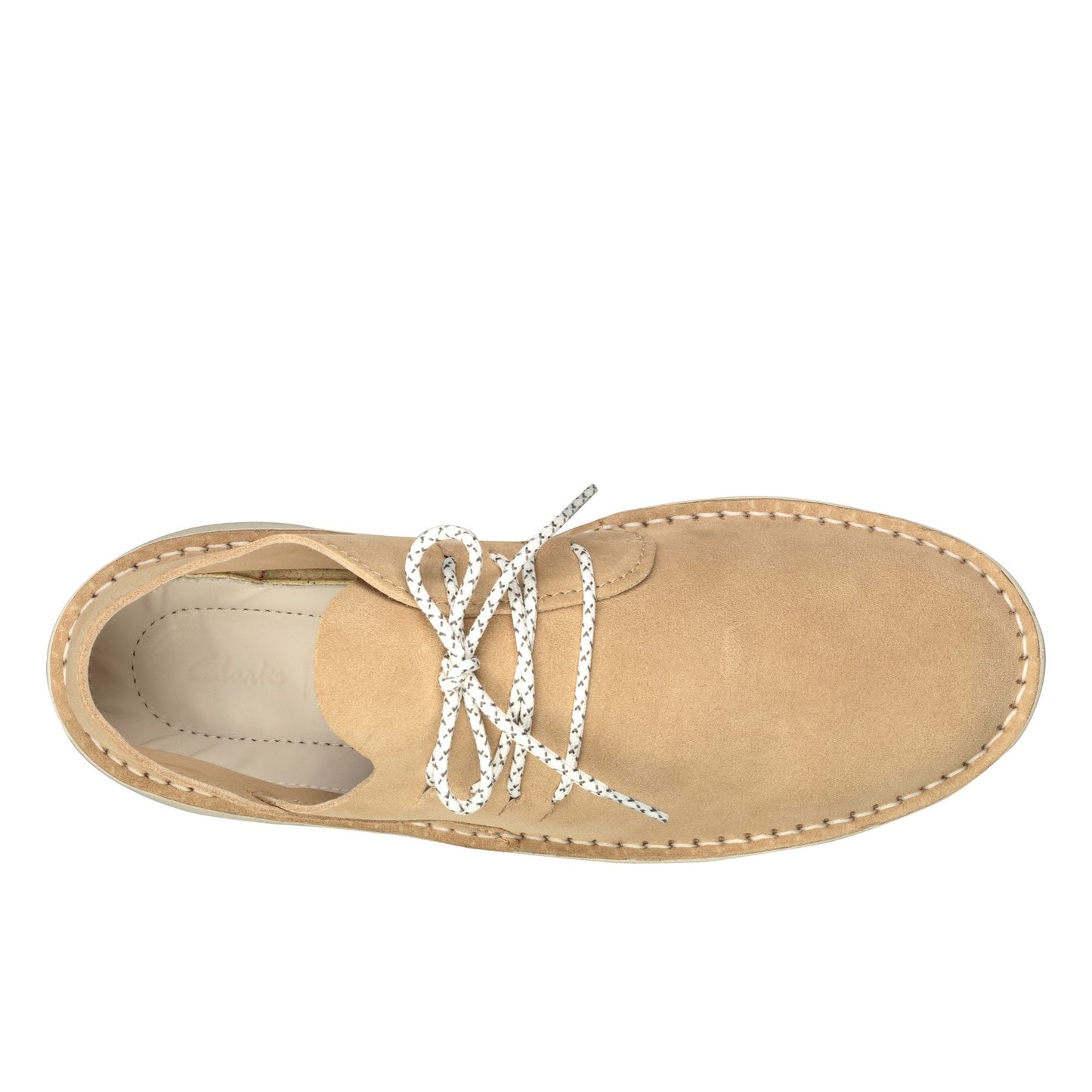 Taupe - Pack Shot - Clarks Mens Origin Leather Casual Shoes