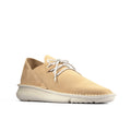 Taupe - Front - Clarks Mens Origin Leather Casual Shoes