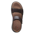 Mahogany - Pack Shot - Clarks Mens Nature Trek Leather Sandals