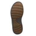 Mahogany - Close up - Clarks Mens Nature Trek Leather Sandals