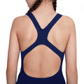 Navy - Back - Speedo Girls Medalist One Piece Swimsuit