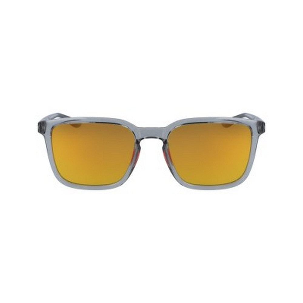 Grey-Orange - Front - Nike Unisex Adult Circuit Wolf Mirror Sunglasses
