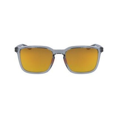 Grey-Orange - Front - Nike Unisex Adult Circuit Wolf Mirror Sunglasses