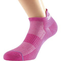 Pink - Front - 1000 Mile Womens-Ladies Liner Socks
