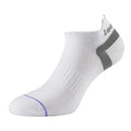 White - Front - 1000 Mile Womens-Ladies Liner Socks