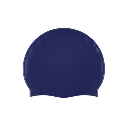 Denim-Silver - Front - Arena Unisex Adult Classic Silicone Swim Cap