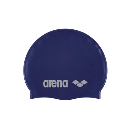Denim-Silver - Back - Arena Unisex Adult Classic Silicone Swim Cap