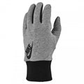 Dark Grey-Black Heather - Front - Nike Mens Club Fleece Winter Gloves