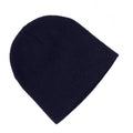 Navy - Back - Carta Sport Plain Beanie