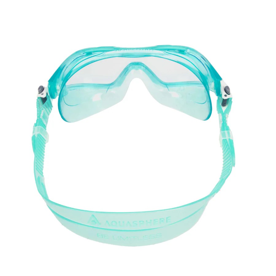 Mint Green-Transparent - Back - Aquasphere Unisex Adult Vista XP Swimming Goggles
