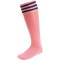 Pink-Navy - Front - Carta Sport Mens Socks