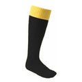 Black-Amber - Front - Carta Sport Childrens-Kids Euro Socks