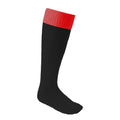 Black-Red - Front - Carta Sport Childrens-Kids Euro Socks