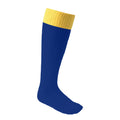 Royal Blue-Amber - Front - Carta Sport Childrens-Kids Euro Socks