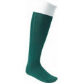 Bottle Green-White - Front - Carta Sport Childrens-Kids Euro Socks