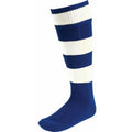 Royal Blue-White - Front - Carta Sport Childrens-Kids Euro Ankle Socks