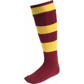 Maroon-Amber - Front - Carta Sport Childrens-Kids Euro Ankle Socks