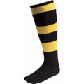 Black-Amber - Front - Carta Sport Childrens-Kids Euro Ankle Socks