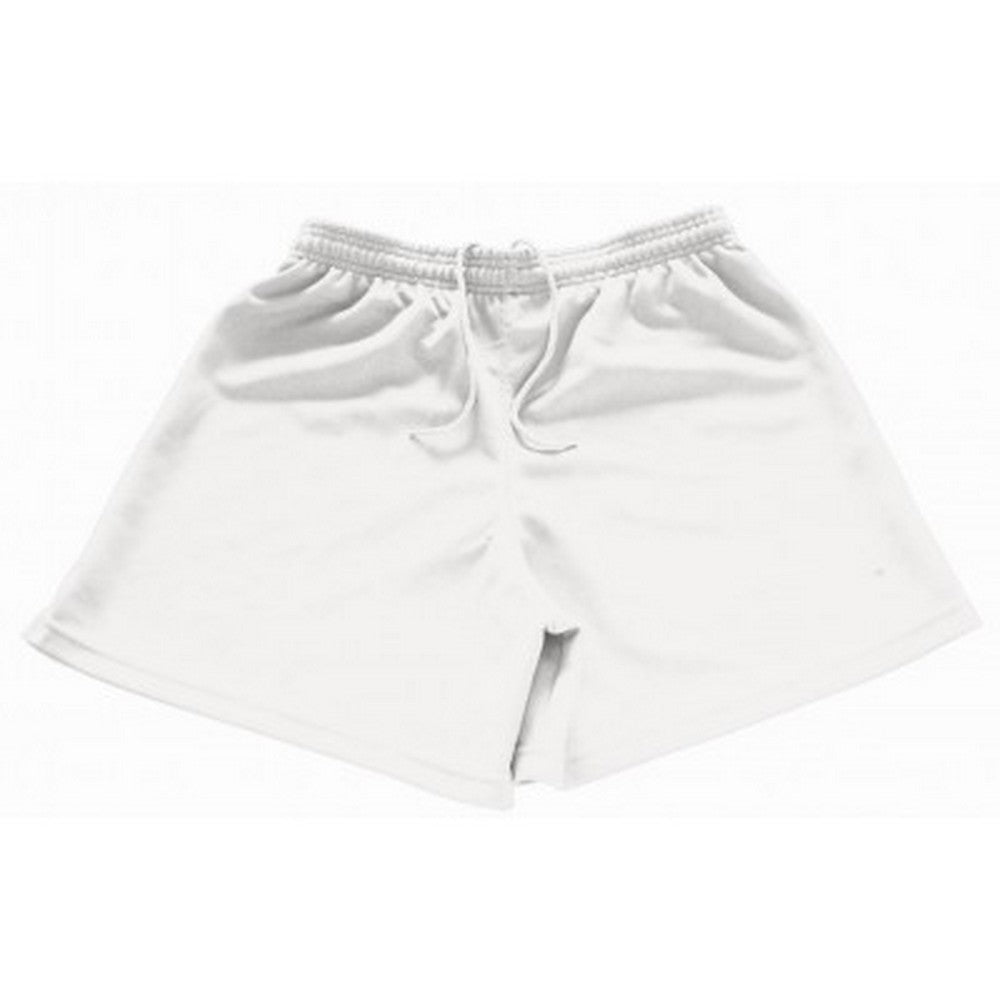 White - Front - Omega Unisex Adult Shorts