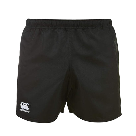 Black-White - Front - Carta Sport Mens Rugby Shorts