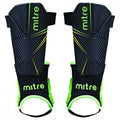 Navy - Front - Mitre Unisex Adult Delta Shin Guards (Pack of 2)