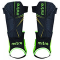 Navy - Front - Mitre Unisex Adult Delta Shin Guards (Pack of 2)