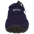 Navy - Side - Beco Unisex Adult Sealife Water Shoes