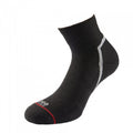 Black - Front - 1000 Mile Mens Activ Quarter Socks