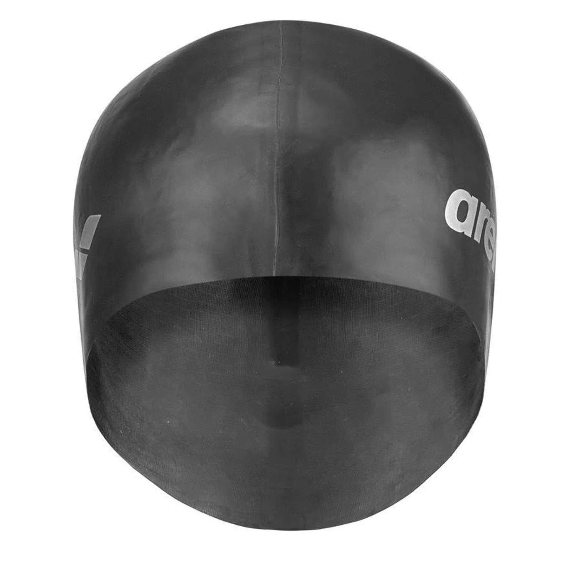 Black - Back - Arena Childrens-Kids Classic Silicone Swim Cap