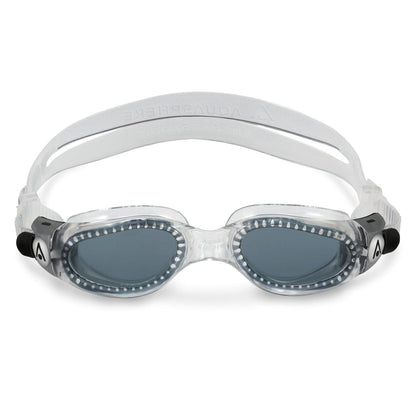 Transparent-Dark - Front - Aquasphere Unisex Adult Kaiman Tinted Swimming Goggles