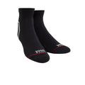 Black - Front - 1000 Mile Mens Liner Socks