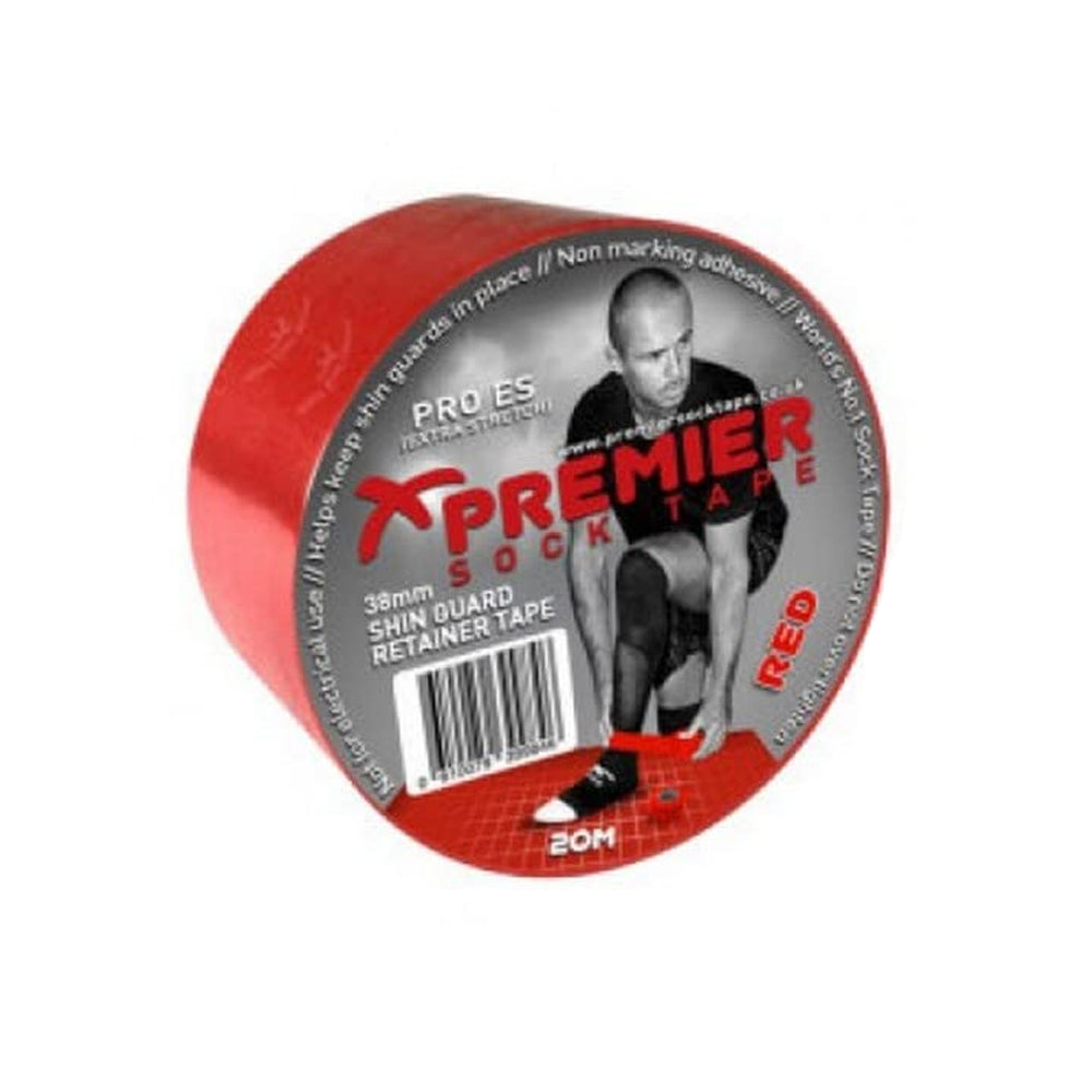 Red - Front - Premier Shin Guard Tape