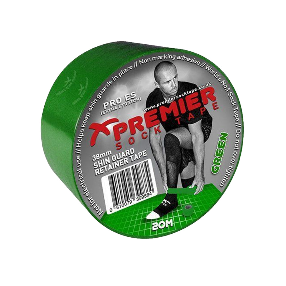 Green - Front - Premier Shin Guard Tape